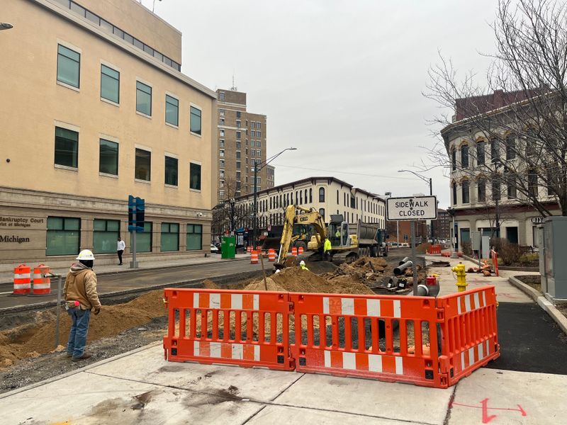 Downtown Grand Rapids Bridge Street Reconstruction