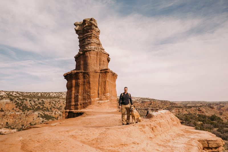 Palo Duro Canyon in Summer Heat