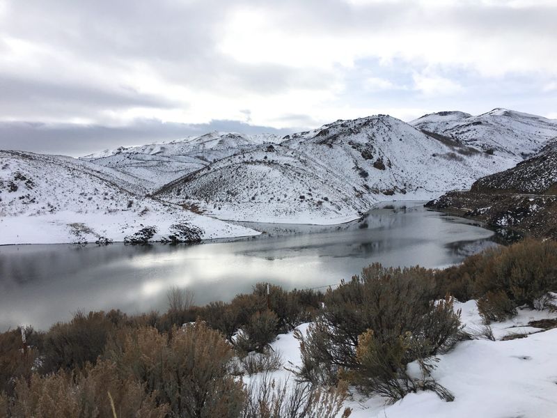 Wild Horse Reservoir in Northern Nevada