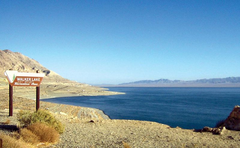 Walker Lake in Mineral County