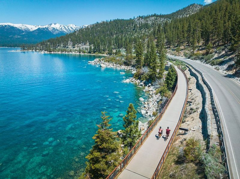 Lake Tahoe Shoreline Without The Fees