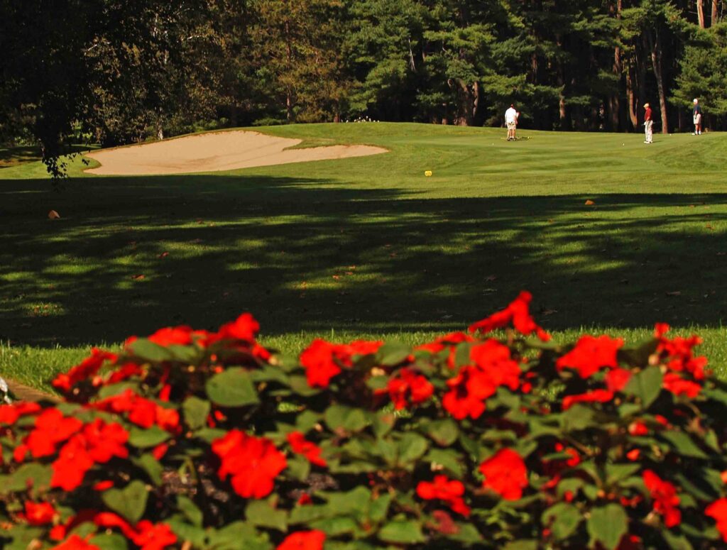 Golf course in Saratoga Springs Spa State Park. Photo c. Allison Tibaldi