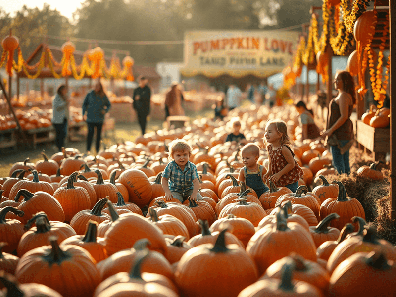 Visit Pumpkin Patches & Corn Mazes