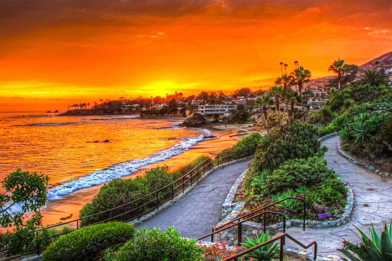 Sunset Magic at Heisler Park