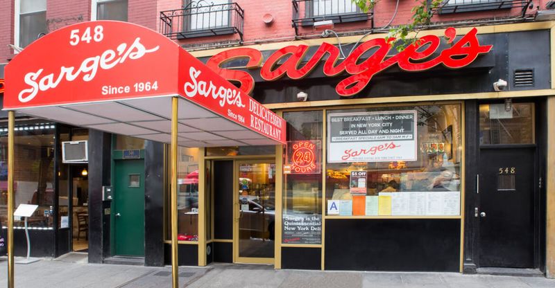 Sarge's Delicatessen: The 24-Hour Comfort Zone