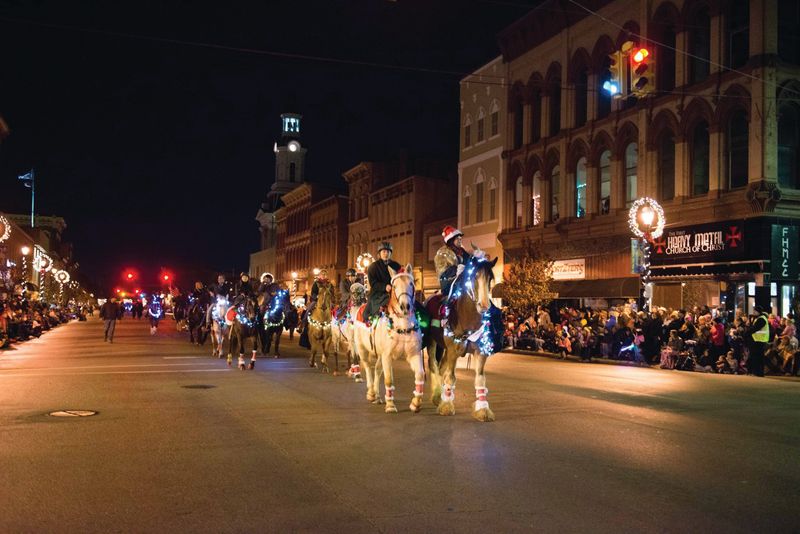 Greenville Hometown Holiday Horse Parade