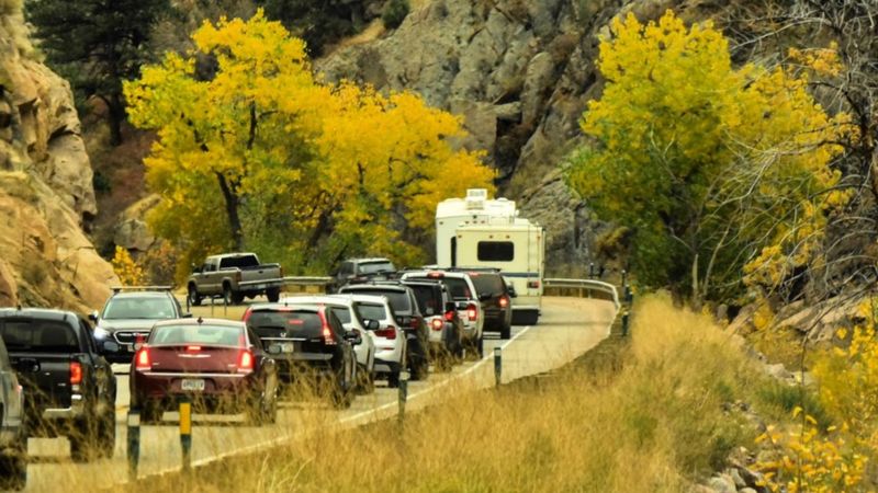 Estes Park: Gateway to Rocky Mountain National Park Overrun in Summer