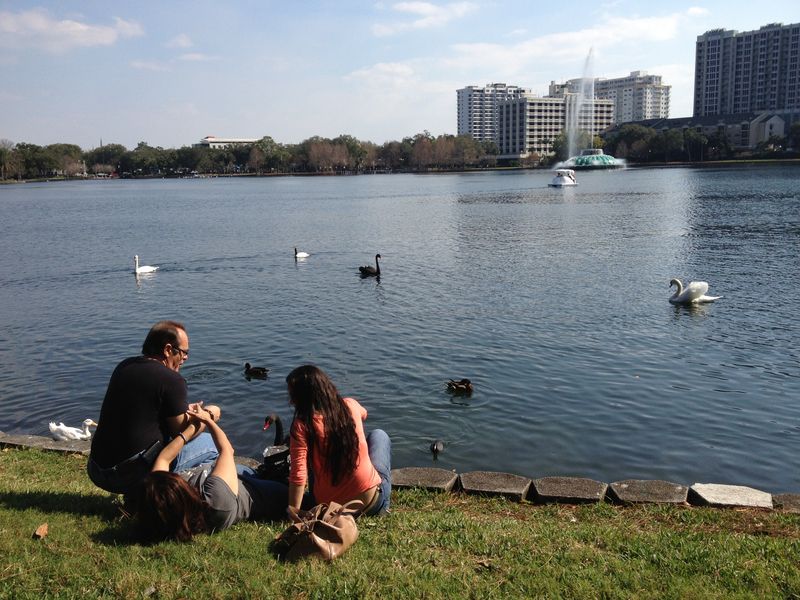 Lake Eola Park in Orlando