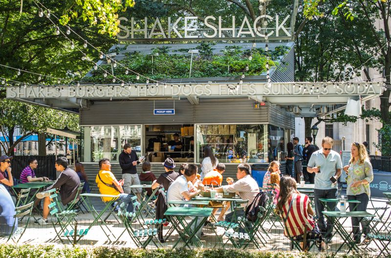Shake Shack, Madison Square Park, Manhattan