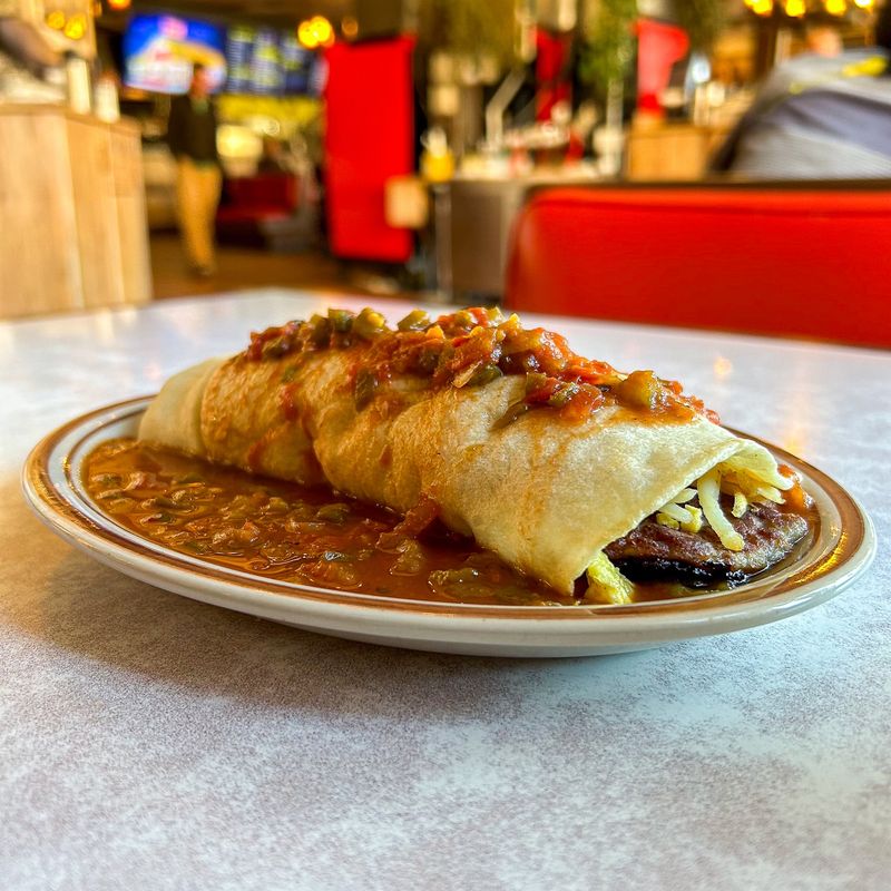 Frontier Restaurant in Albuquerque: Iconic Green Chile Breakfast Burritos