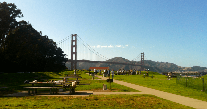 Crissy Field’s West Bluff, San Francisco