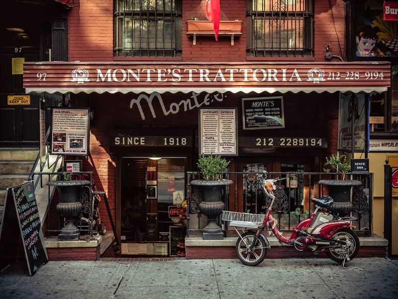 Monte's Trattoria: Greenwich Village's Century-Old Gem