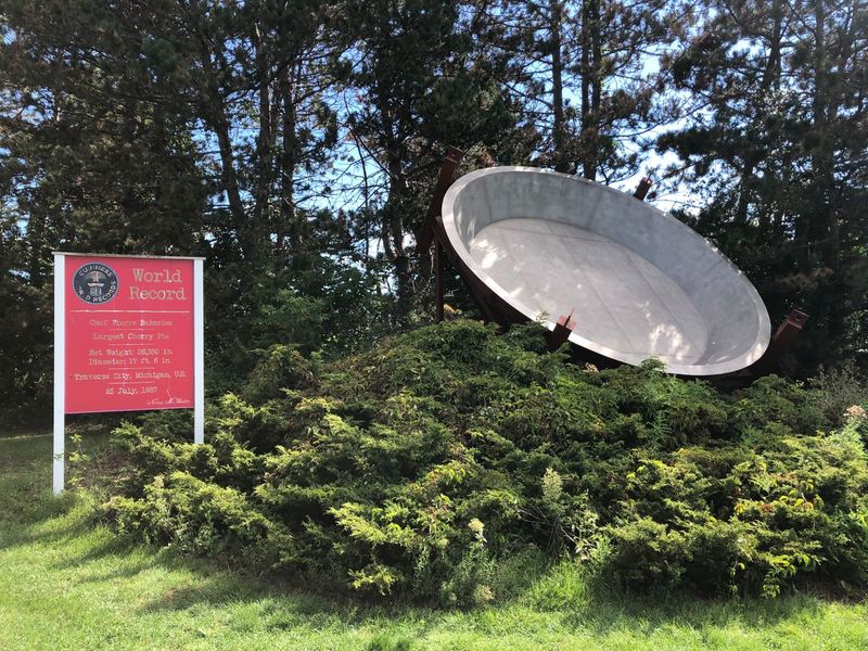 World's Largest Cherry Pie Pan