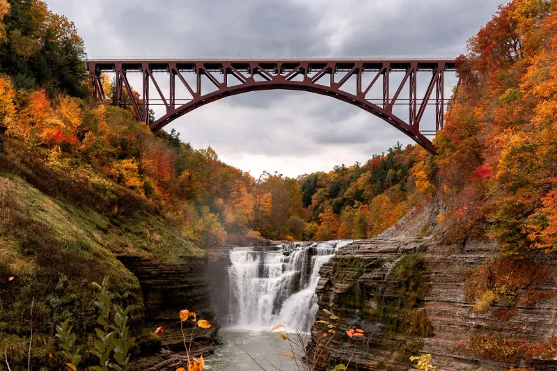 Letchworth State Park's Grand Canyon Drive