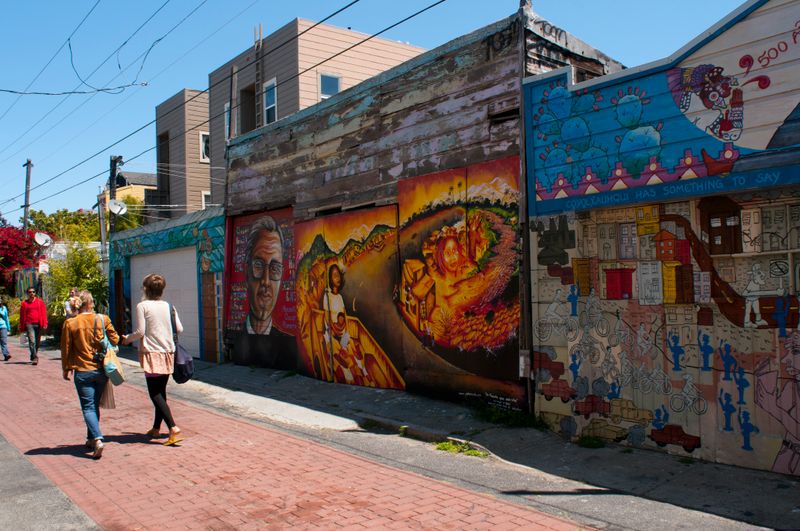 Balmy Alley: Murals That Tell Stories in the Mission District