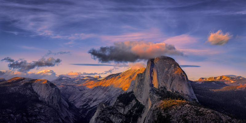 Glacier Point's Heavenly Half Dome View