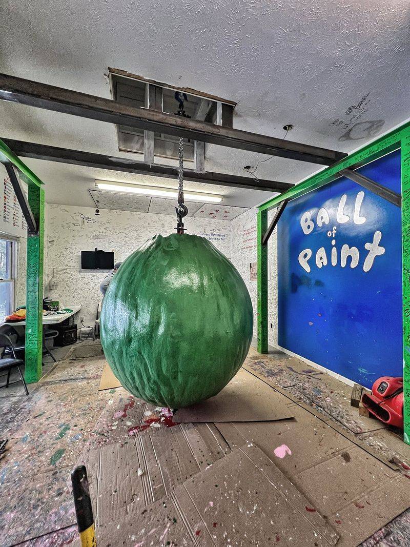 The World's Largest Ball of Paint