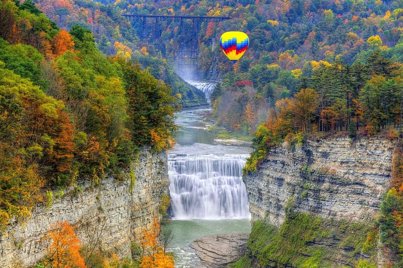 Letchworth State Park: Gorge-Side Forest Exploration