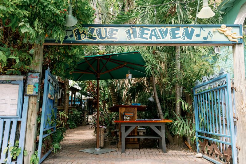Blue Heaven in Key West’s Bahama Village
