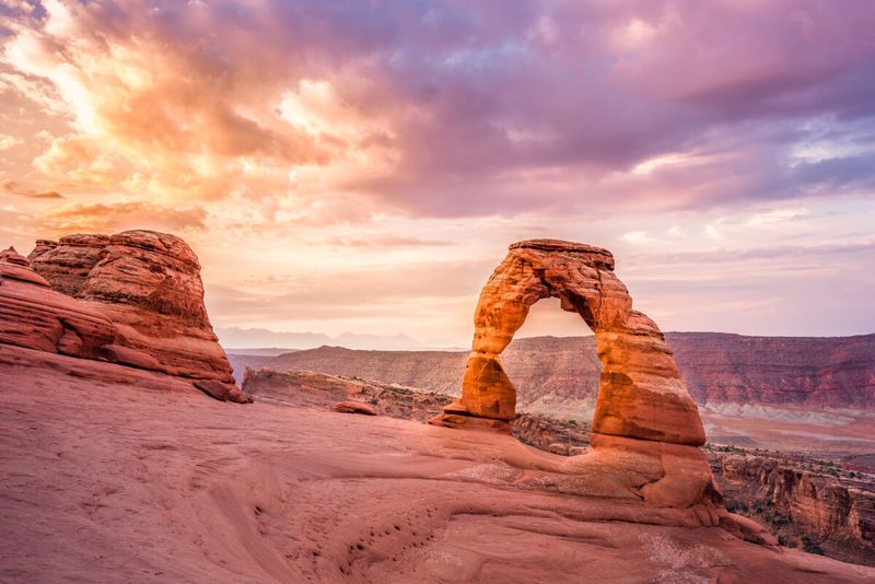 Delicate Arch at Sunrise for Fewer Visitors