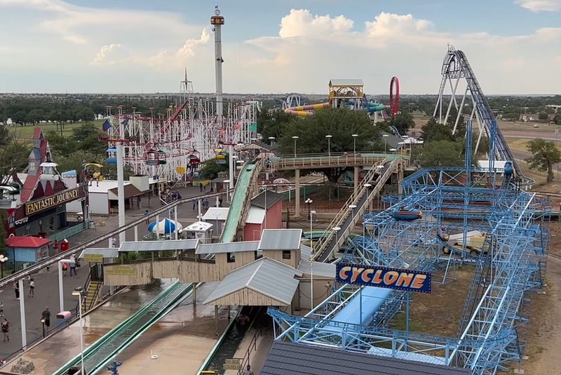 Wonderland Park's Mysterious Remnants In Amarillo