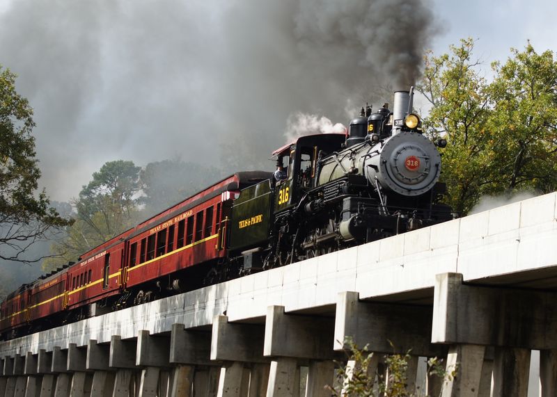 Texas State Railroad (Palestine to Rusk)