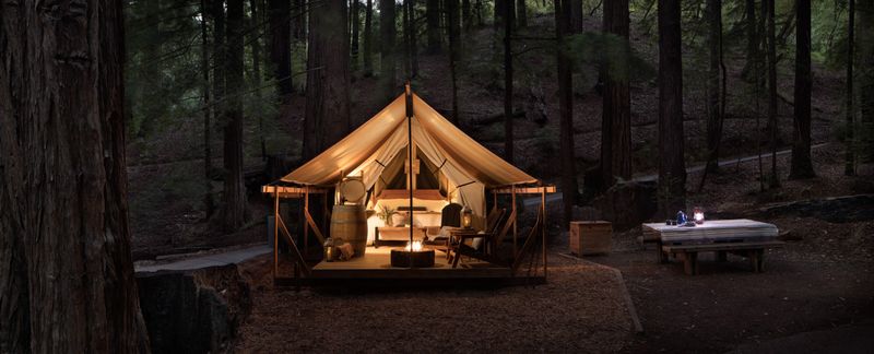 Ventana Big Sur: Redwood-Shrouded Canvas Retreats