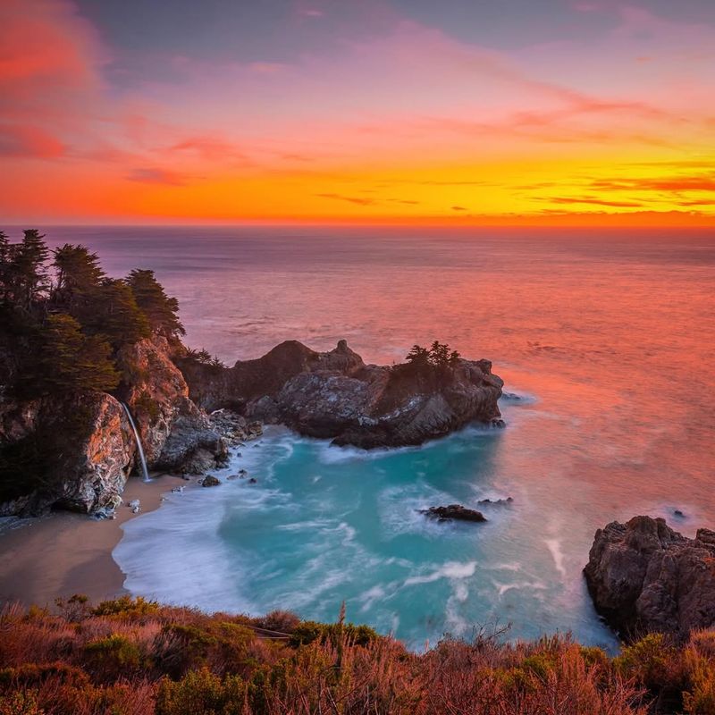 McWay Falls' Autumn Splendor