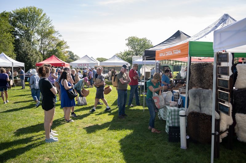 Brunswick-Topsham Land Trust Market: Farm-to-Table Heaven