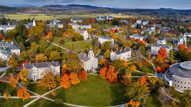 Middlebury: Campus Beauty and Countryside Vistas