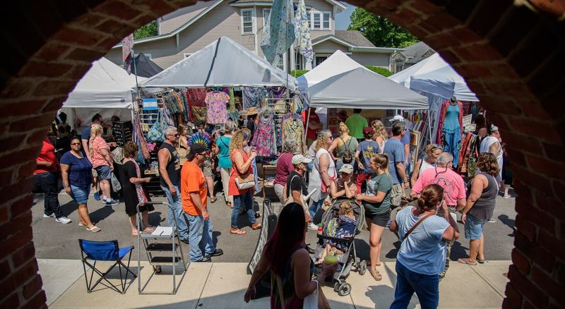 Yellow Springs Street Fair: Bohemian Spirit in a Colorful Village