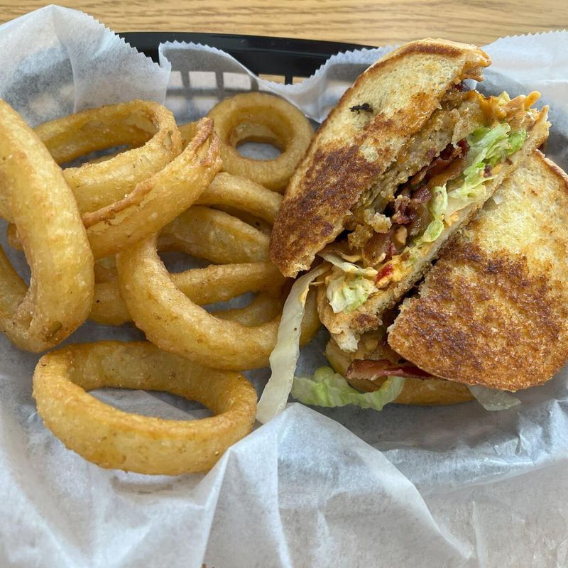 Texas-Sized Burgers and Onion Rings