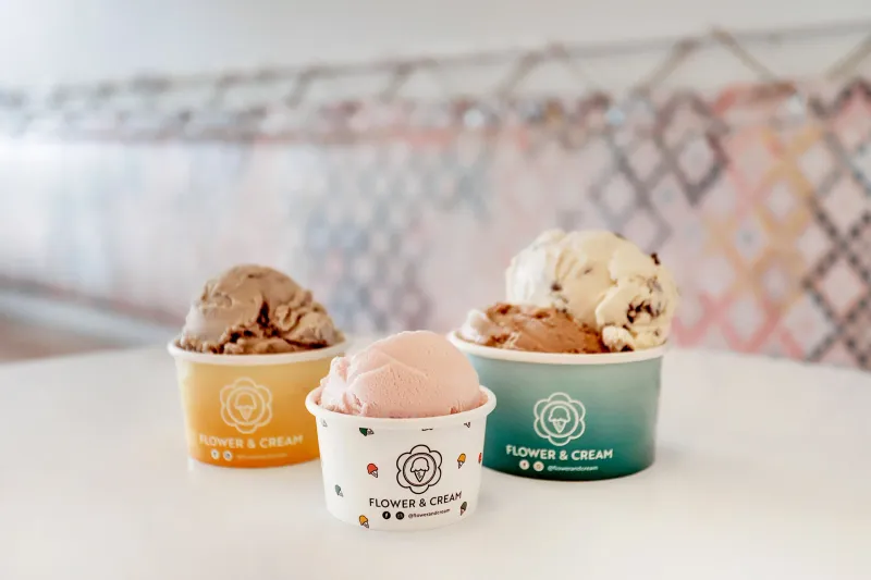 Flower & Cream's Botanical Ice Cream Garden