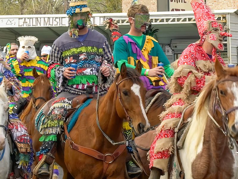 Mamou Courir de Mardi Gras
