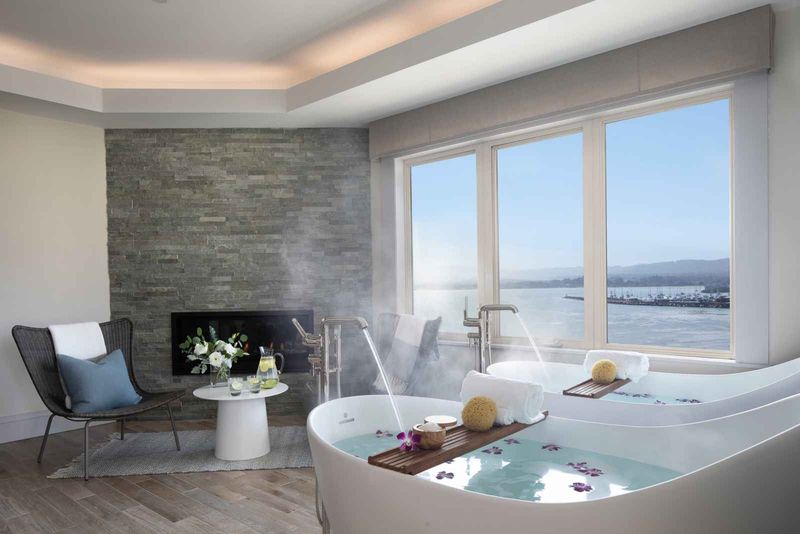 Relax At A Coastal Spa