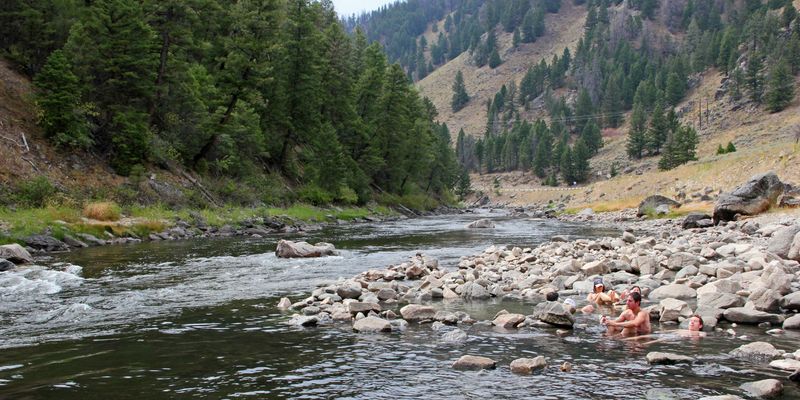 Sunbeam Hot Springs: Riverside Relaxation Near Stanley
