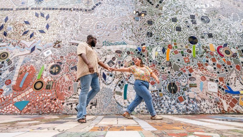 Explore Magic Gardens on South Street