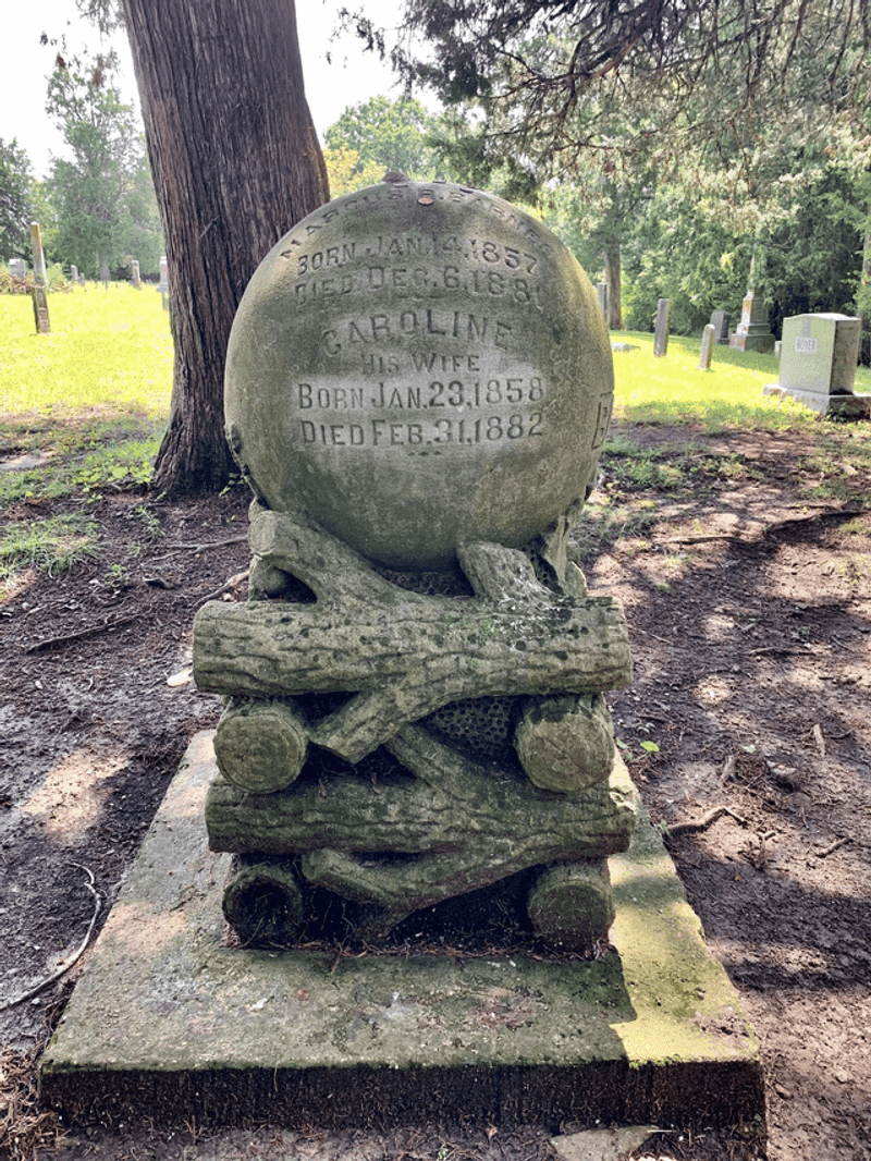 Witch's Grave at St. Omer Cemetery: A Curse in Central Illinois
