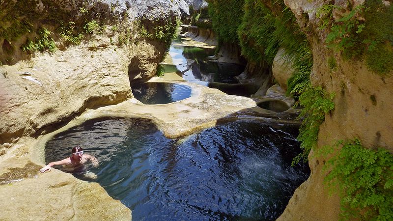 The Narrows on the Blanco River