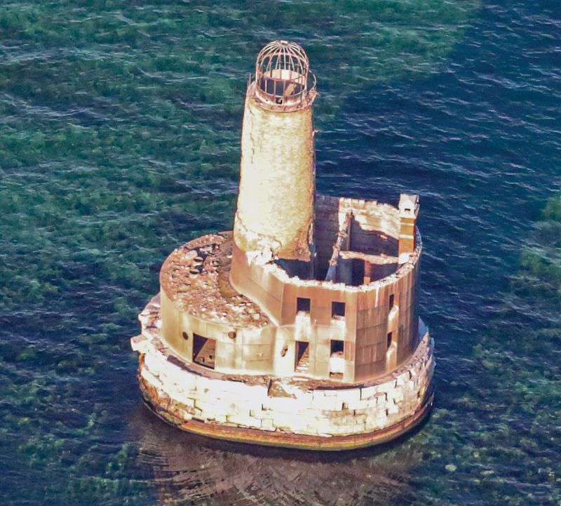 Waugoshance Light's Ghostly Maritime Silhouette
