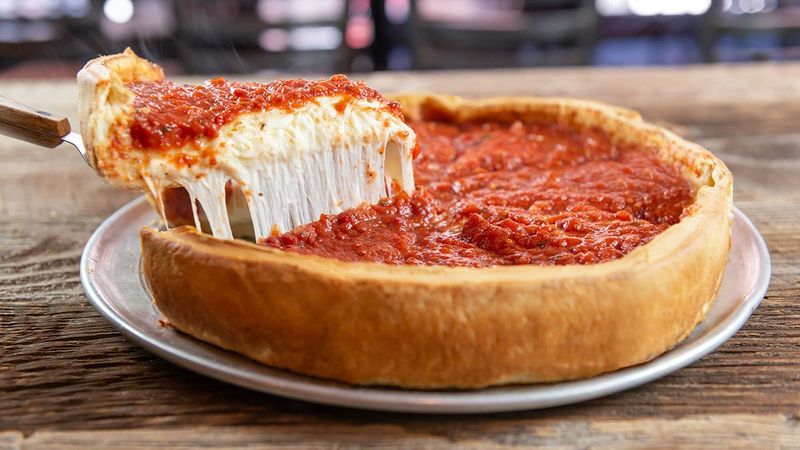 Deep-Dish Pizza By The Slice: Portable Pizza Perfection