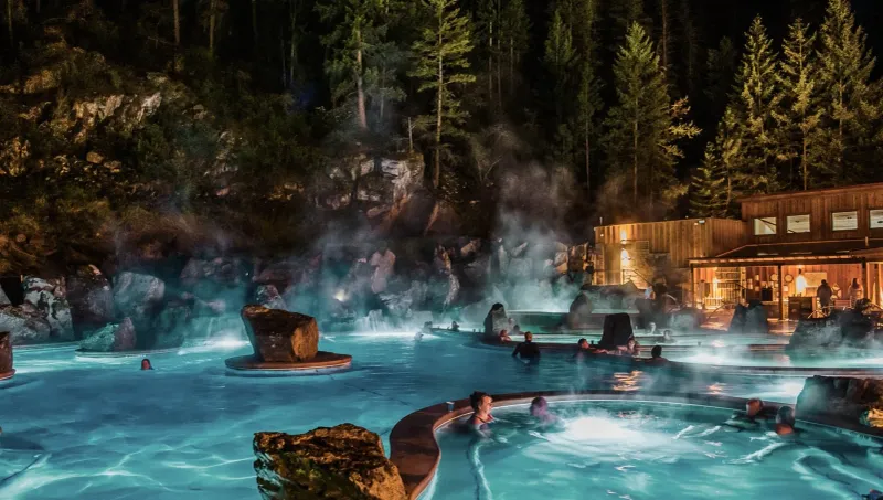 Quinn's Hot Springs Resort: Hidden Canyon Oasis