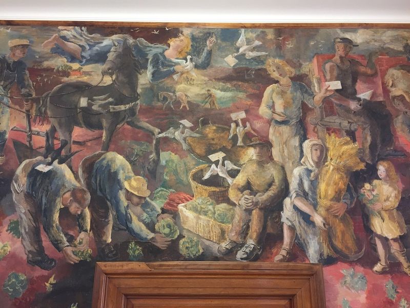 Coldwater’s Post Office Mural