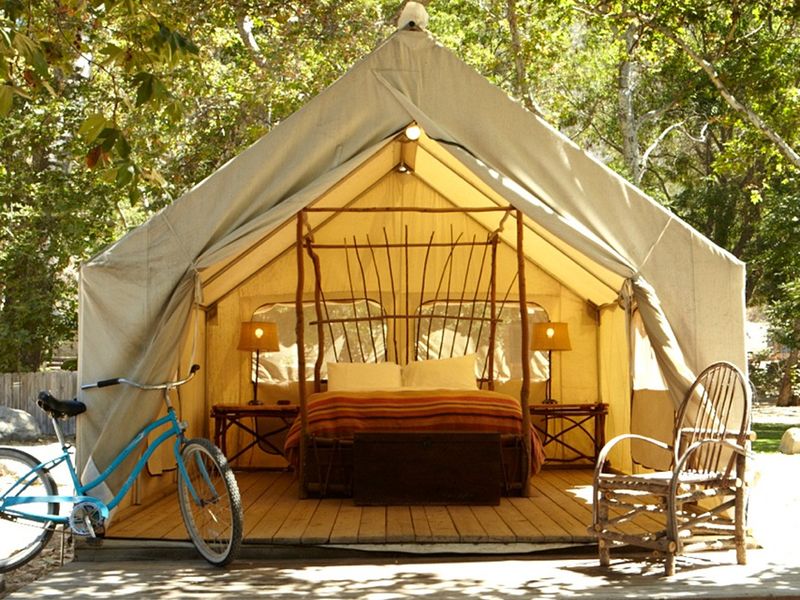 El Capitan Canyon: Creekside Cabins and Safari Tents
