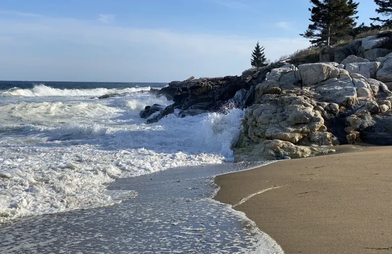 Reid State Park's Mile Beach: Rugged and Serene on Georgetown Island