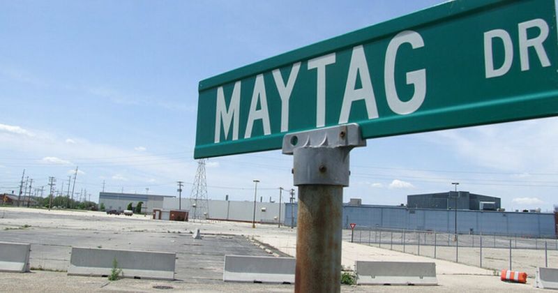 Smaller Town Factories Now Standing Silent