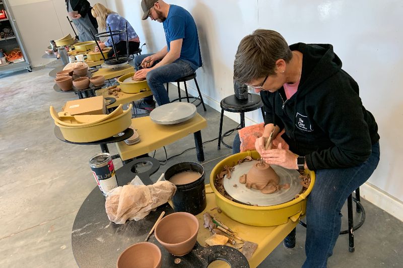 Pottery Class at The Clay Studio