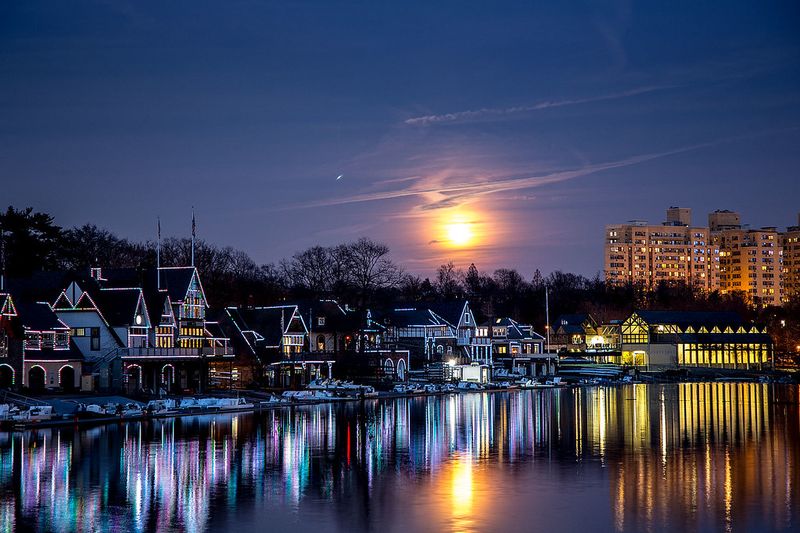 Stroll Along Boathouse Row