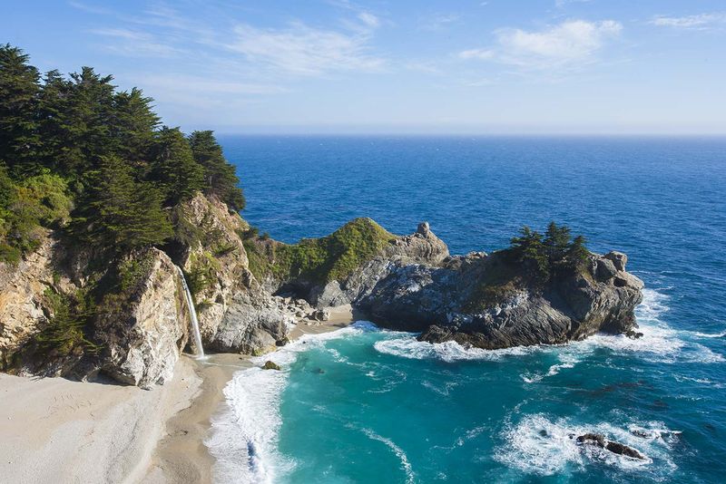 McWay Falls Trail at Julia Pfeiffer Burns State Park