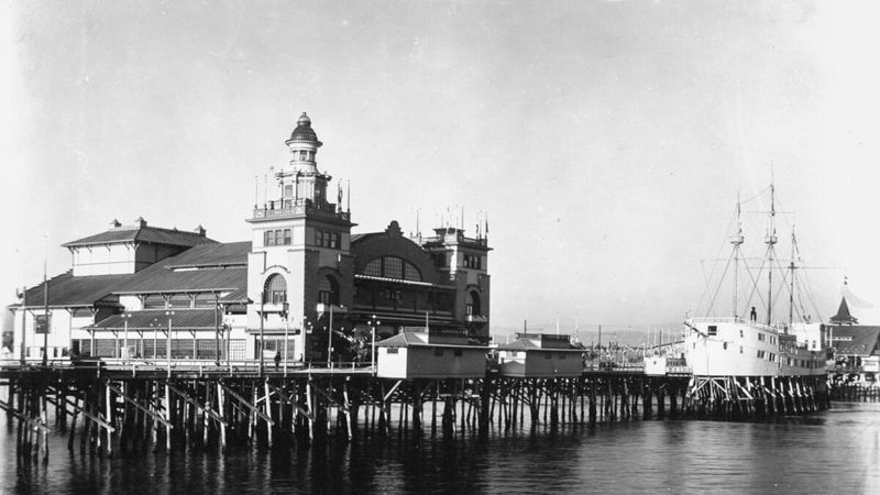 Santa Monica Pier's Victorian Bathhouse